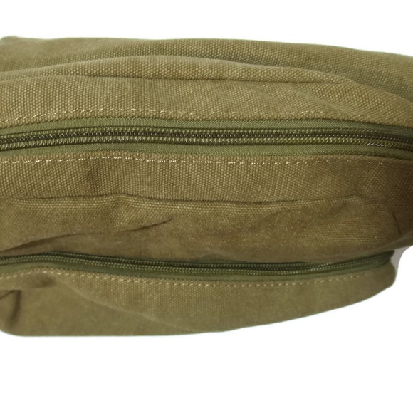 Canvas Messenger Bag Approx 12" x 10" ZEBELLA - Picture 2 of 8